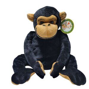 Disney Animal Kingdom Chimpanzee 16 in Plush Chimp Monkey Stuffed Animal Retired